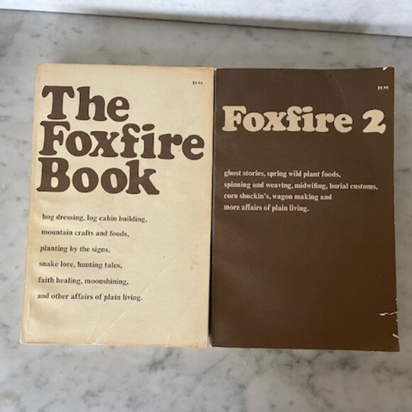 VINTAGE The Foxfire Books Vols. 1 & 2, 1972 & 1973 Paperback - Picture 2 of 13